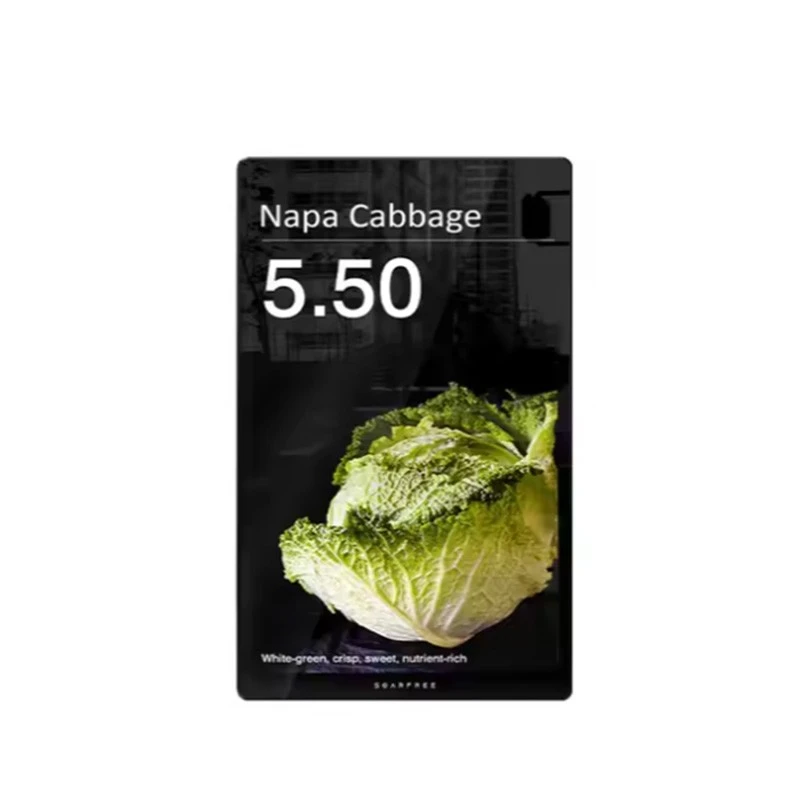 10.1" Signage ya écran numérique double-côté électronique Prix Tag