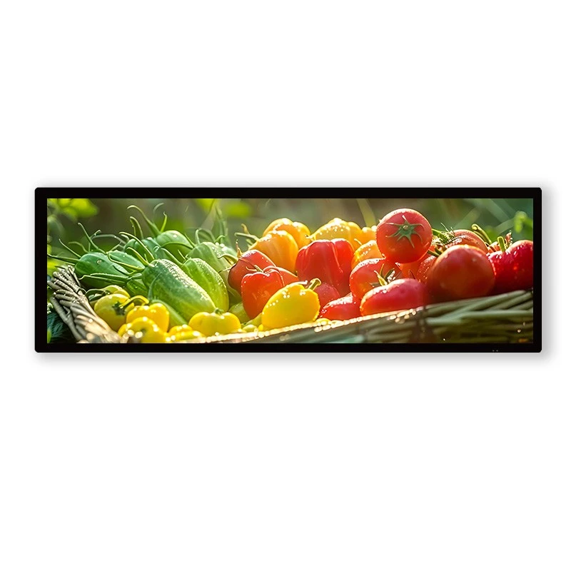 28 .6 Pouce LCD Bar Display Ecran ya elongi mibale