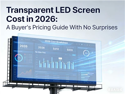 Coût ya écran LED transparent na 2026 Guide ya prix ya mosombi Na ba surprise...
