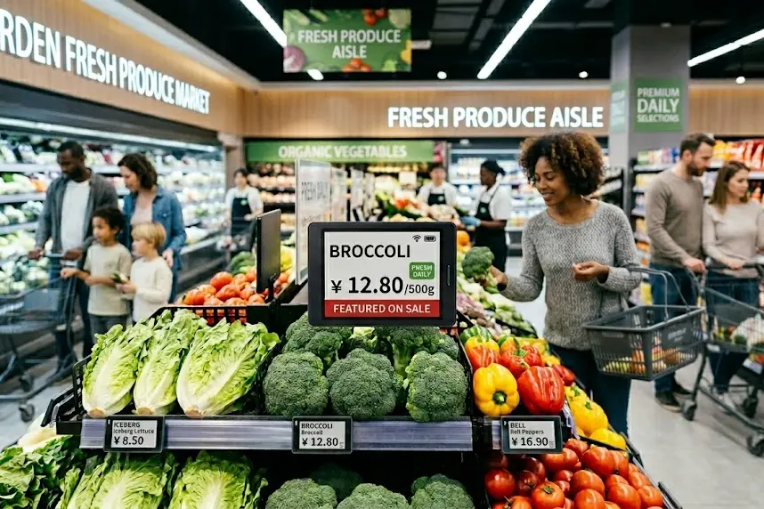 Ba étiquettes ya prix électronique ya supermarché: Guide pratique ya déploiem...